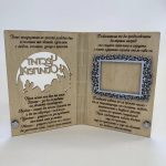 Картичка за юбилей на жена, подарък със снимка за рожден ден на приятелка, Пожелание за рожден ден - Image 2